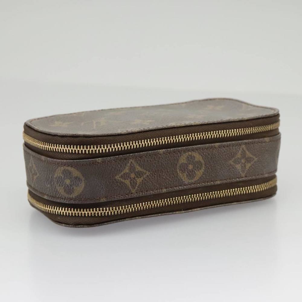 LOUIS VUITTON Monogram Trousse Brush PM Cosmetic Pouch M47510 LV Auth 98572 - Picture 5 of 16